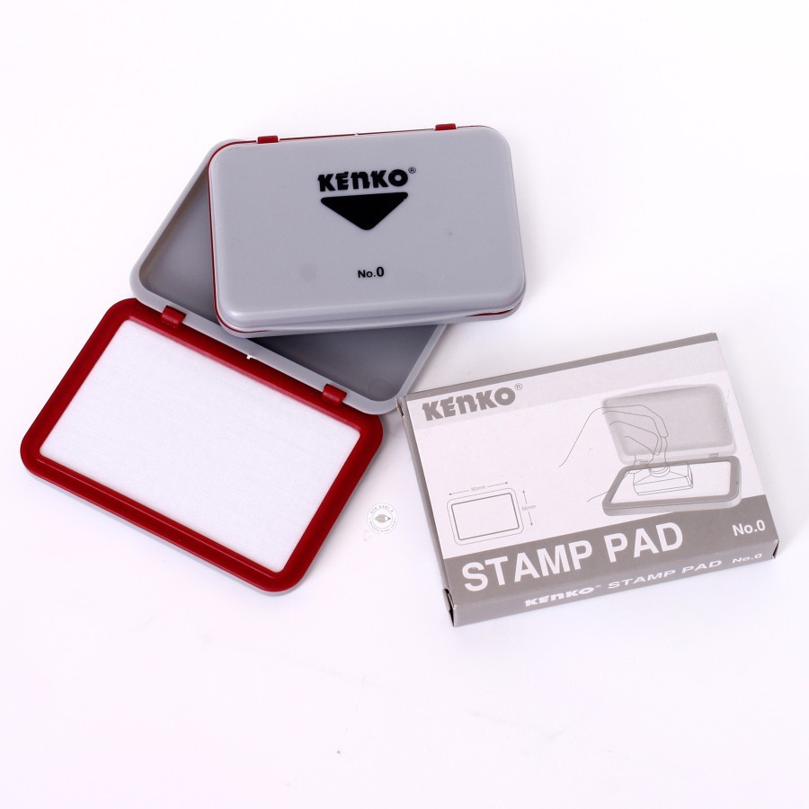 

KENKO STAMP PAD NO.0 BAK BANTALAN STEMPEL TEMPAT TINTA STAMPEL