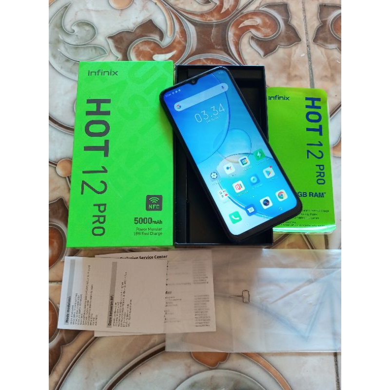 infinix hot 12 pro NFC Ram 8+5/128 (second)