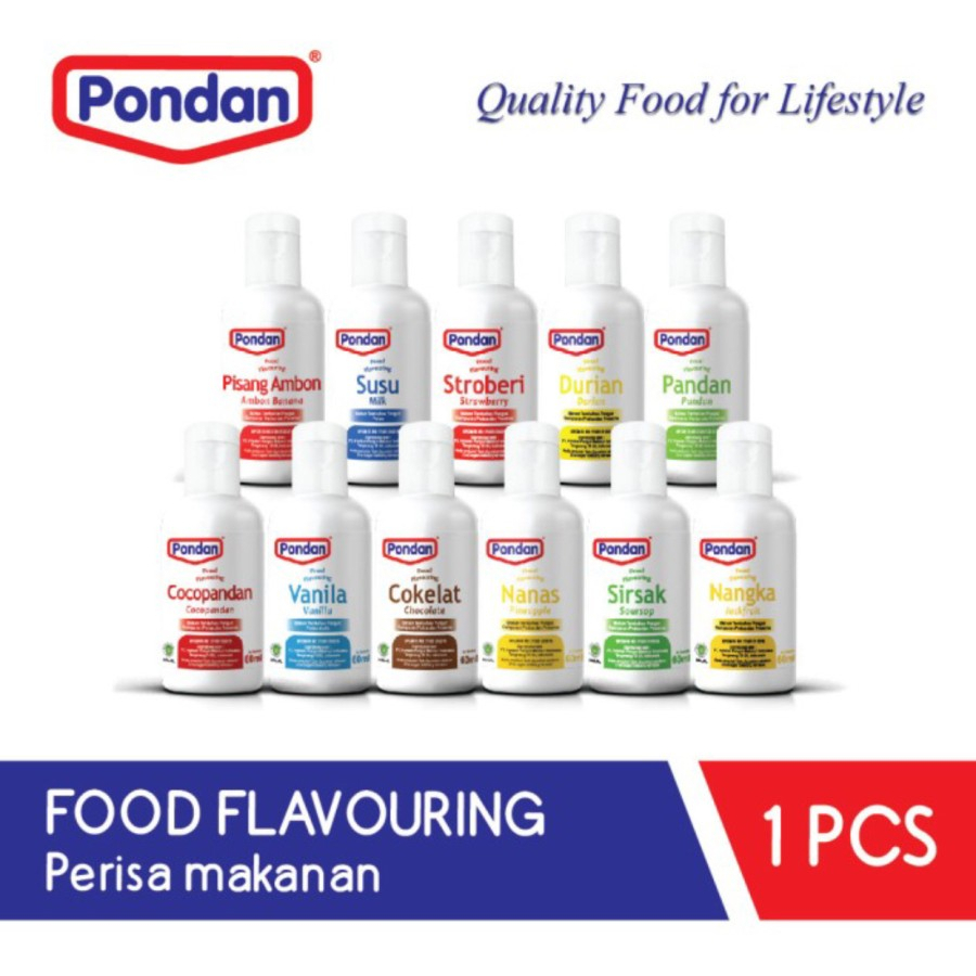 Pondan Pasta Rasa Sirsak Soursop Food Flavouring Perisa Makanan 60ml