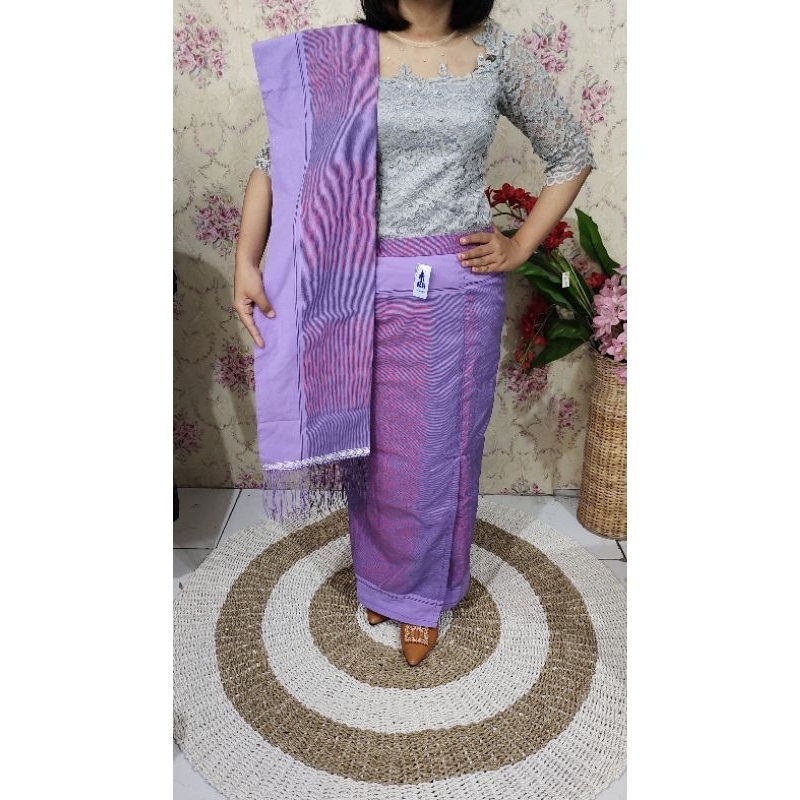 songket Sibolang rasta siap pakai