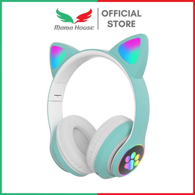 [MH] Headset Karakter Kucing Bluetooth Cat Ear STN-28