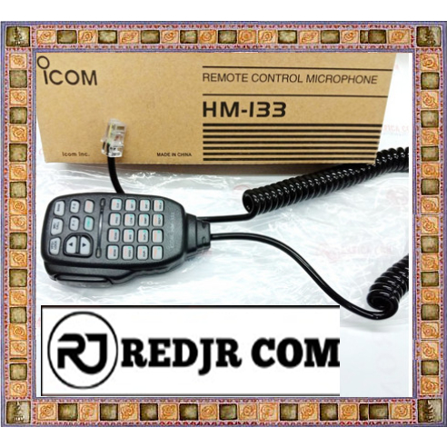 EXTRAMIC ICOM HM 133V ORIGINAL EXTRA MIC HM133 ORIGINAL RIG ICOM 2300H