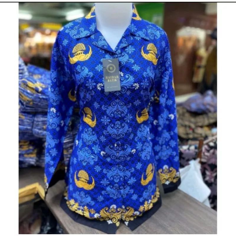 Seragam korpri wanita terbaru lapis furing baju batik korpri wanita terbaru seragam korpri wanita la