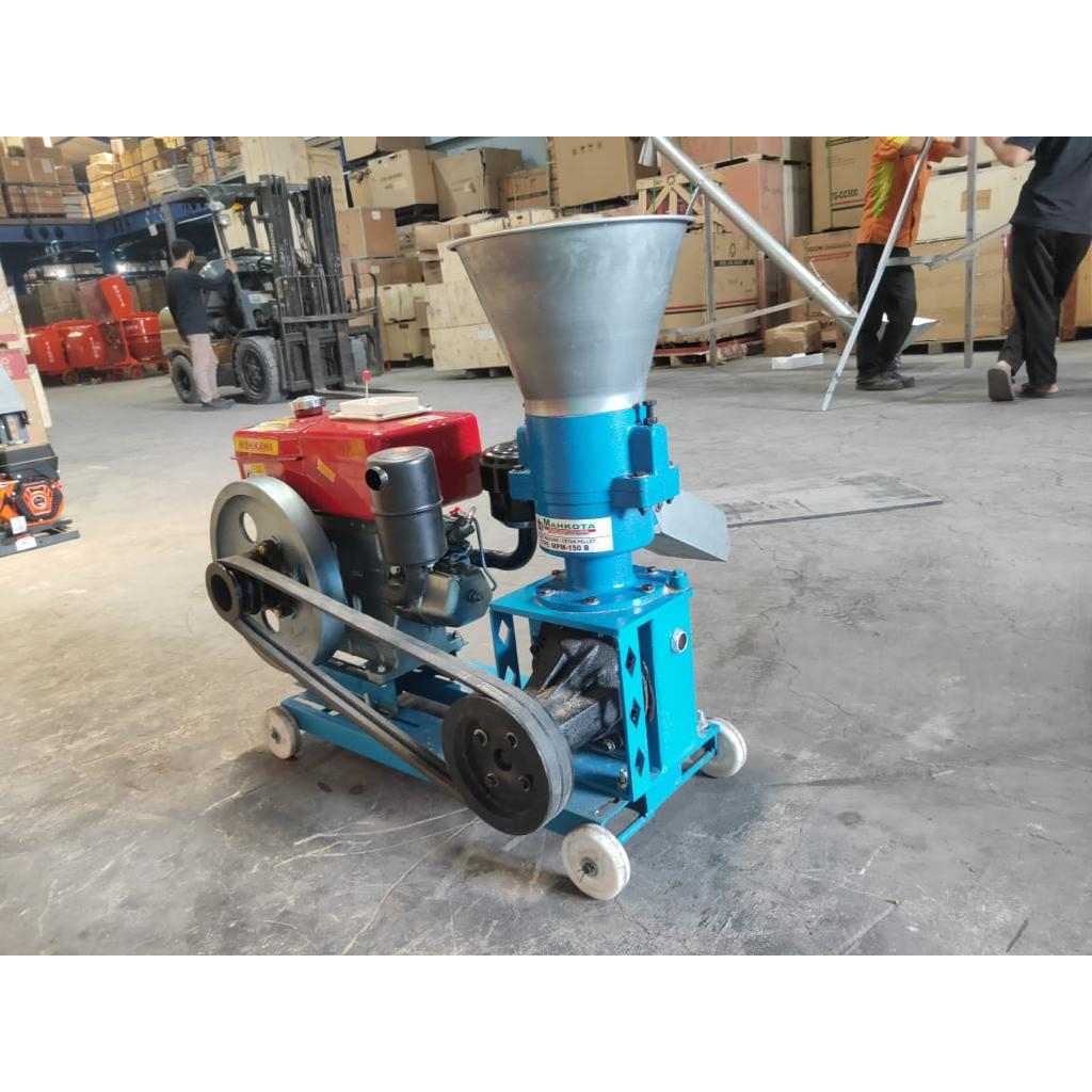 MAHKOTA MESIN CETAK PELET TYPE MPM - 300 B KAPASITAS 600 KG