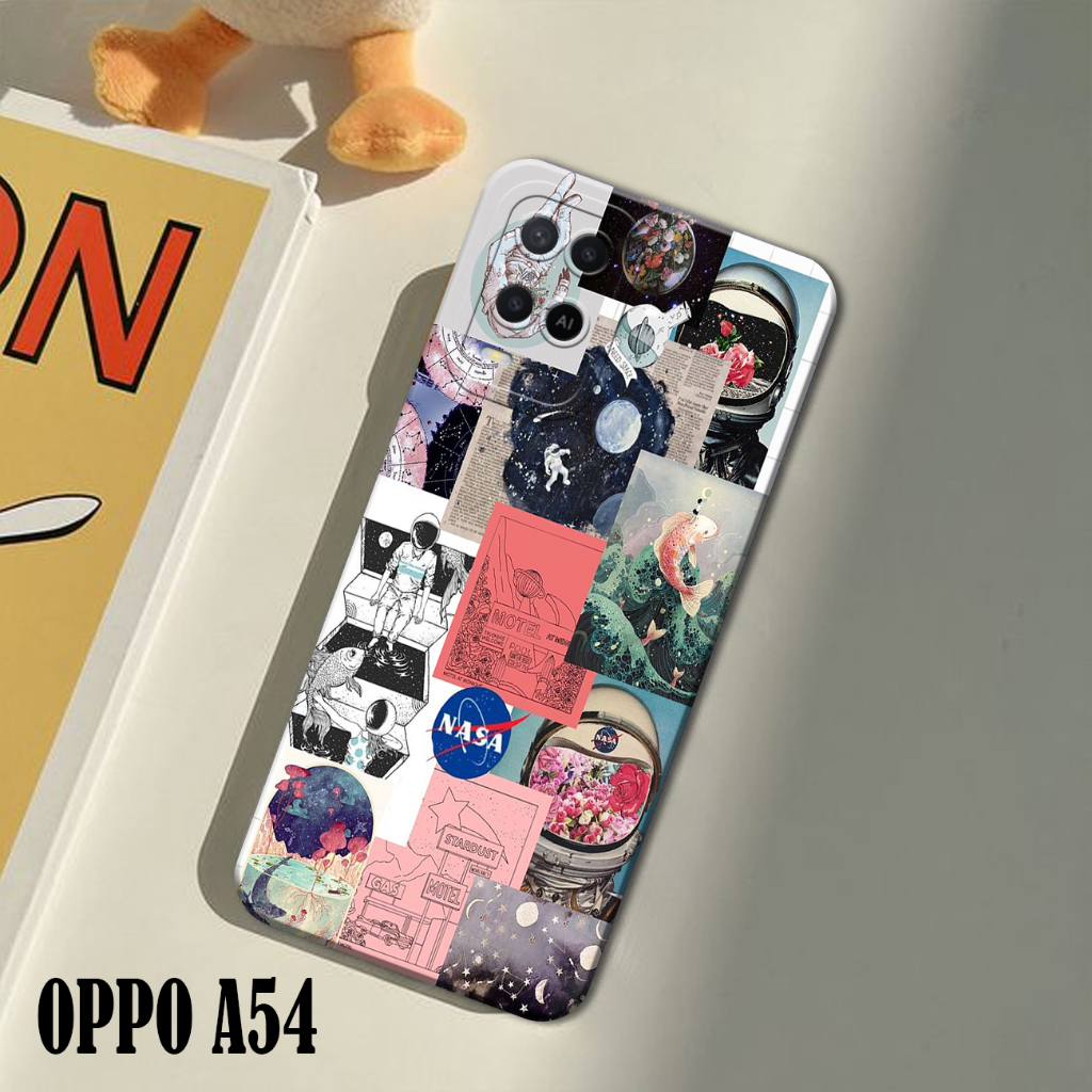Case Hp Oppo OPPO A54 - Casing Oppo OPPO A54  - Latopiacase - Fashion Case ASTRONOT-  Case Cewek- Ca