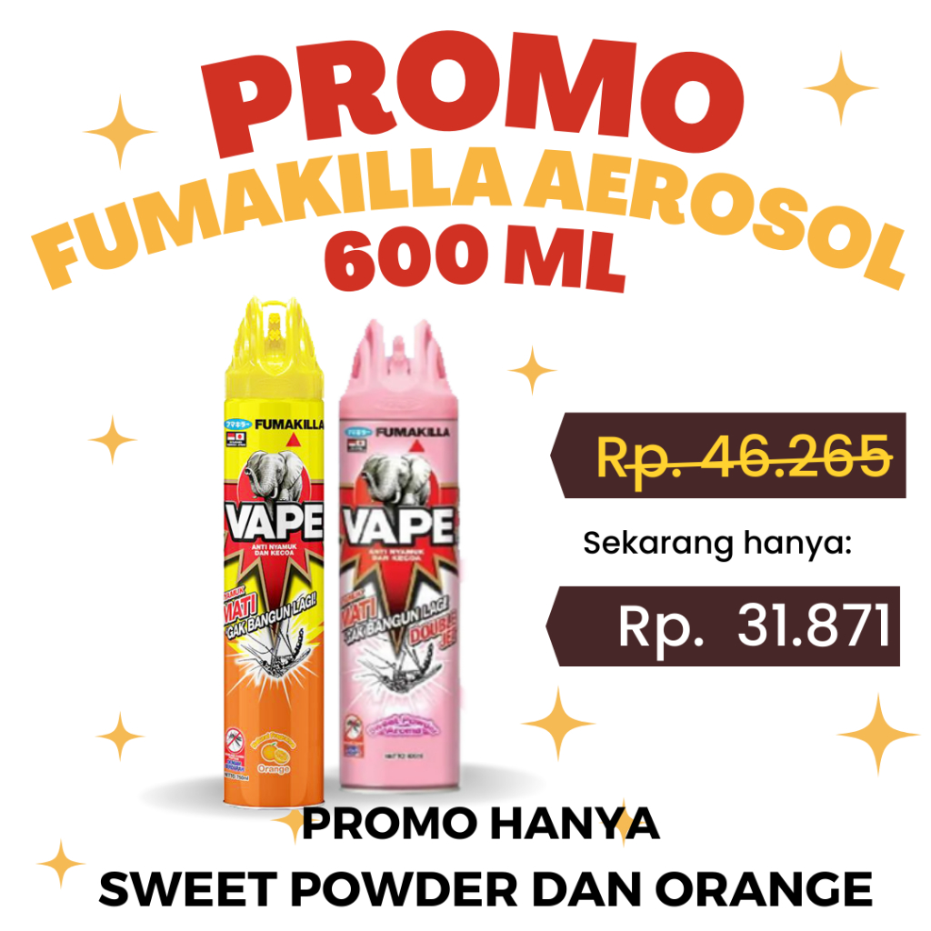 Vape Aerosol 240 - 600 ml