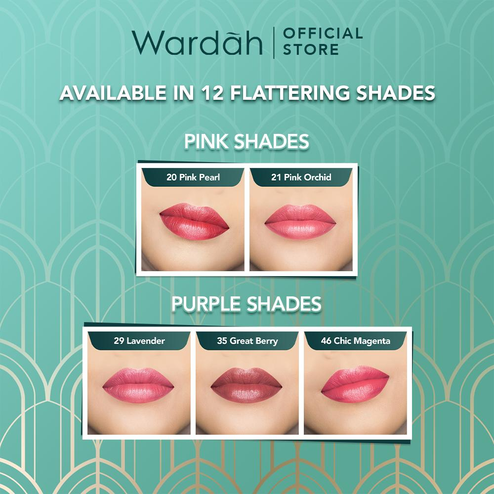 MFI - Wardah Exclusive Moist Lipstick | Netto 3,5 gr