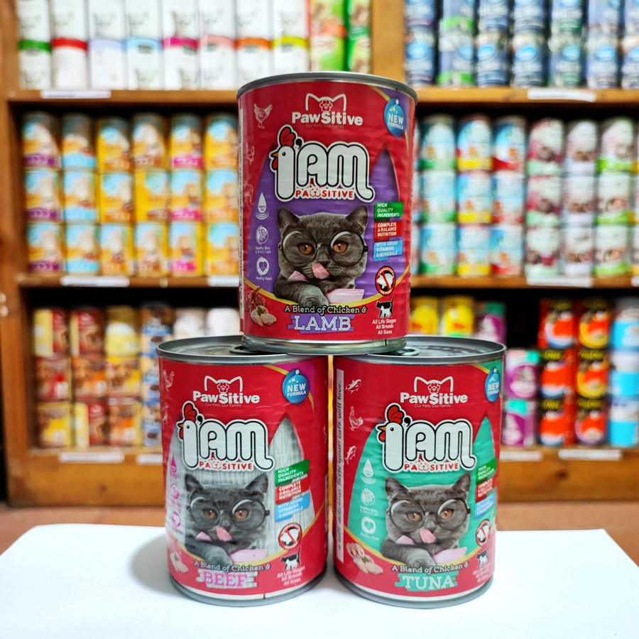 Pawsitive Kaleng 380gr - Makanan Kucing