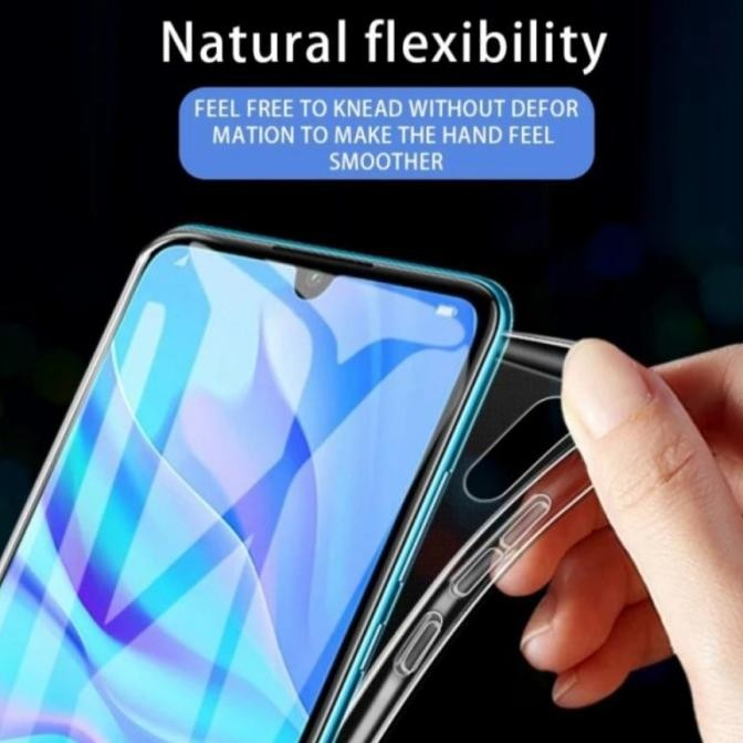 Clear Case Huawei Mate 30 Pro - P40 Pro - P30 Pro - P30 Lite - Honor 20 Pro - Nova 7 Plus + Protector Camera Kamera Soft Tpu Casing Transparant