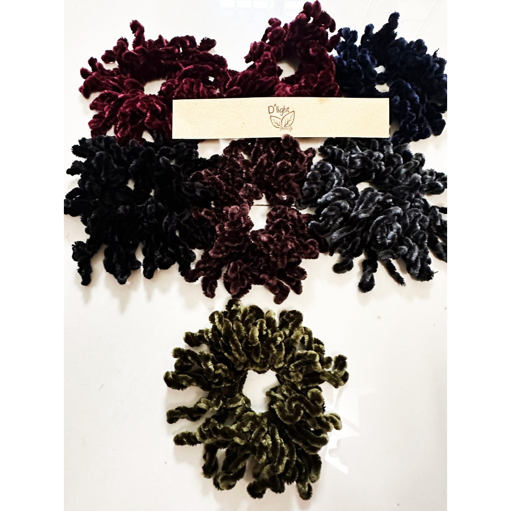 Kunciran Ubur-Ubur Ukuran JUMBO 100 JUNTAI / Ikat Rambut Scrunchie