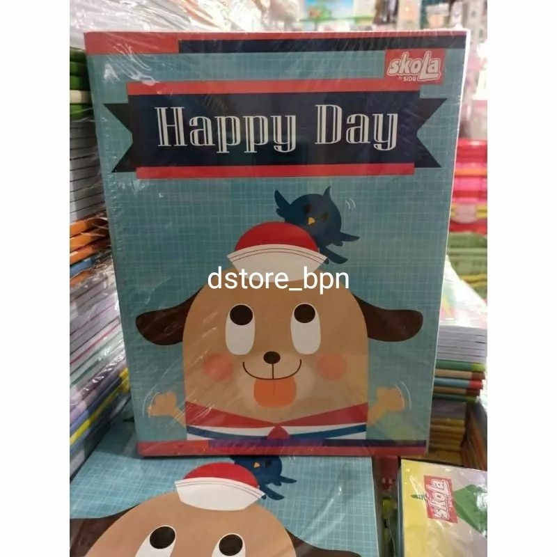 

DSTORE Buku Tulis SIDU 38 Lembar 58 Lembar Perlengkapan ATK Alat Tulis Anak Sekolah