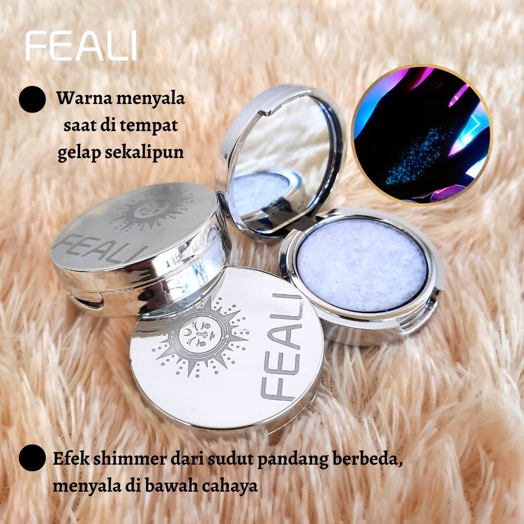 FEALI GLITTER EYESHADOW SHIMMER - EYESHADOW GLITTER PALLETTE