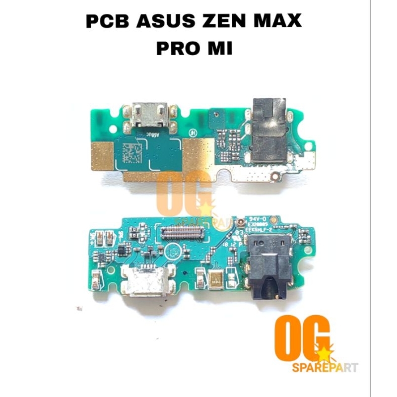 Konektor Charger Asus Zenfone Max Pro M1 USB Papan Cas Mic Pcb Board