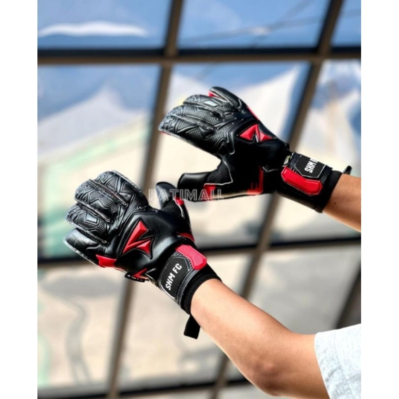 BONUS SABLON NAMA SARUNG TANGAN KIPER PGS PRO EAGLE SERIES BLACK RED NEW 2023