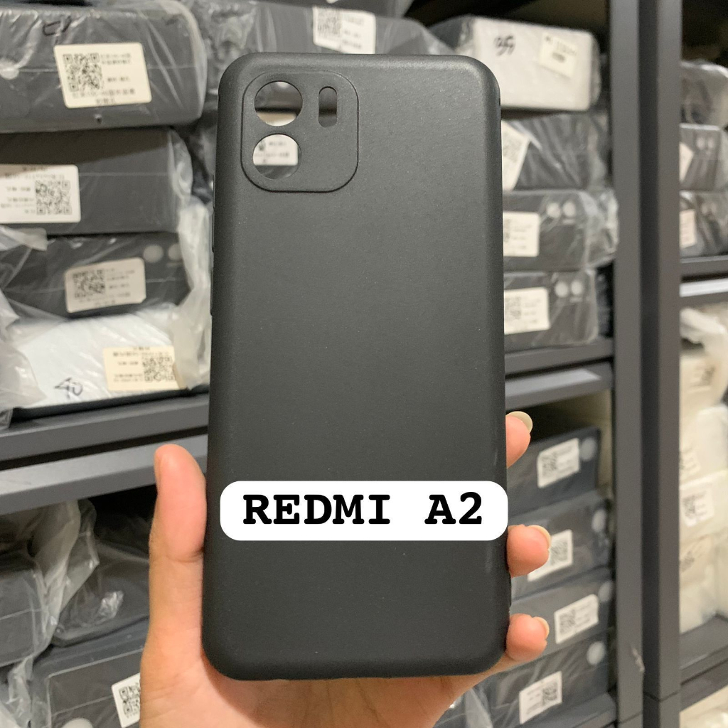 SoftCase Macaron Black Xoami Redmi A2/Note 12 Pro 4G/12C/Note 12 Pro 5G/Redmi 10 5G/Redmi K40S/Poco M5/Poco F4 5G/Poco F4 GT/K50 Gaming/Note 10 5G / 10S / 10 Pro / Poco M3 / M3 Pro 5G TPU Full Black matte Protection Camera Non Slip Premium case