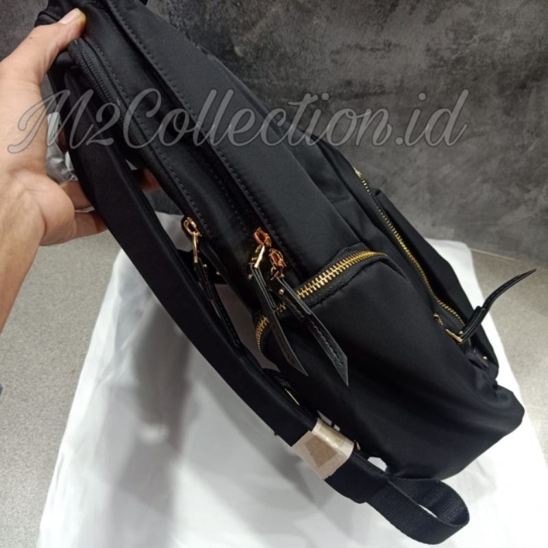 Tas Ransel Tumi Voyageur Calais Black Backpack Wanita Super Premium Quality