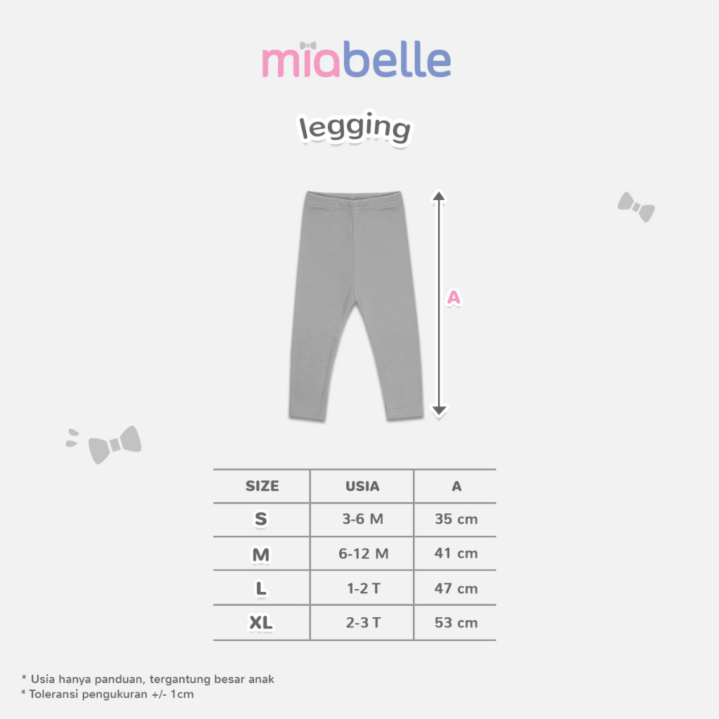 Miabelle Basic Legging - Celana Anak