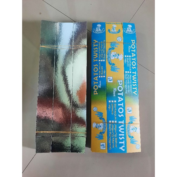 Kertas Kentang Spring / Wadah Kemasan Kentang Ulir