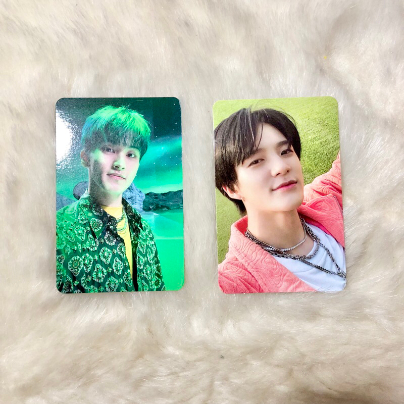 PC photocard Jeno epoxy, Mark kihno poetic