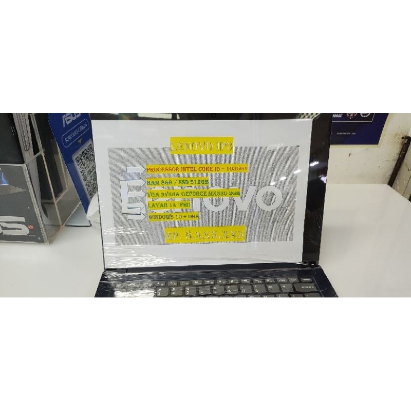 LENOVO IP3 i5 1035G1 8GB SSD 512GB MX330 2GB