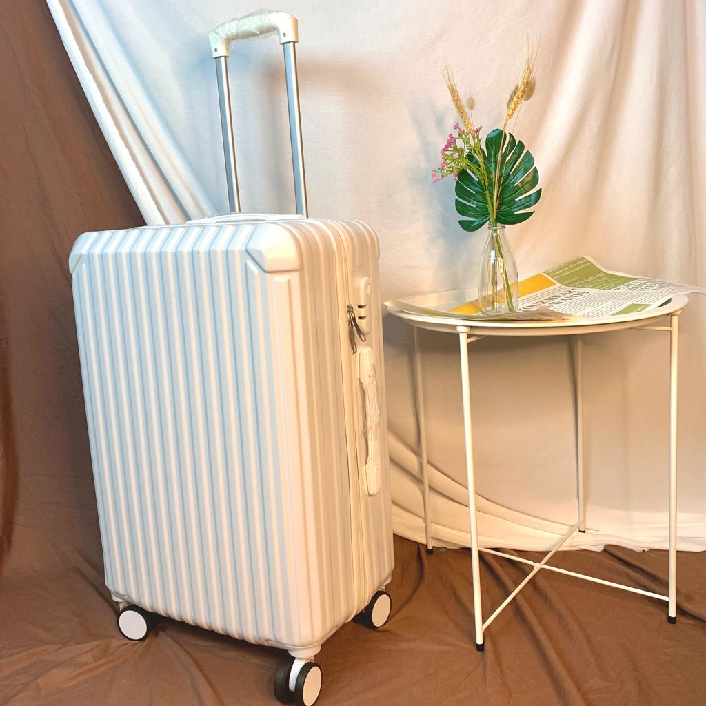 Koper CASTLE SERIES Kabin Cabin Bagasi Anti Pecah 20 24 Inch Luggage Warna Pastel