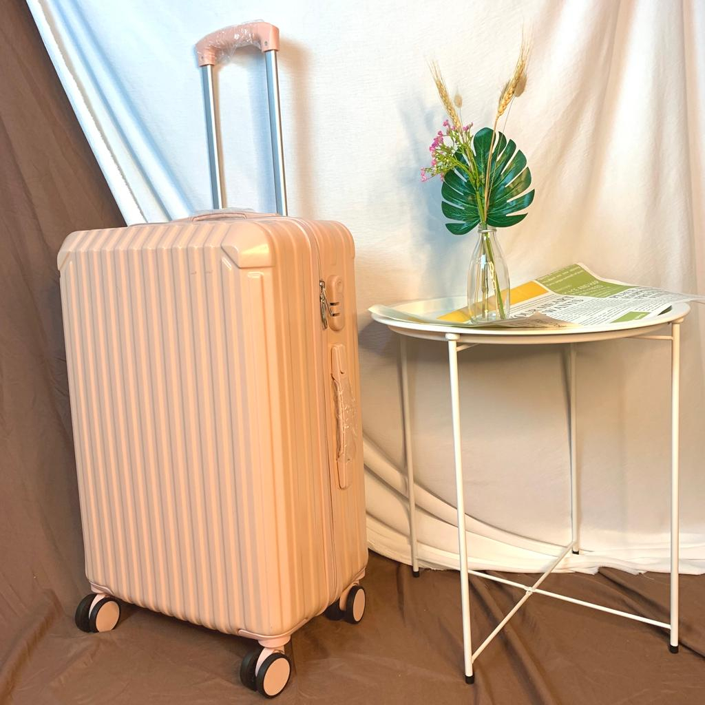 Koper CASTLE SERIES Kabin Cabin Bagasi Anti Pecah 20 24 Inch Luggage Warna Pastel