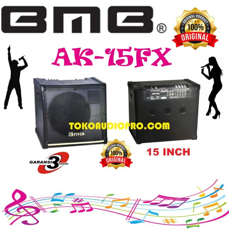 BMB AK15FX  Ampli Keyboard Original Bmb ak-15fx    Ak-15-Fx