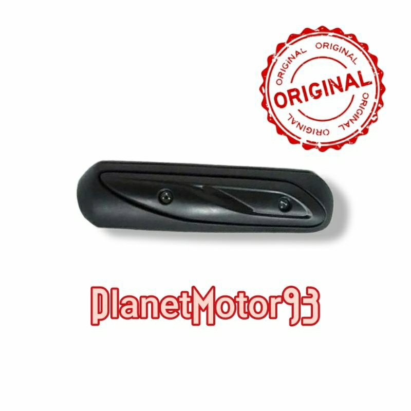 COVER KNALPOT VARIO 110 KARBU ORIGINAL AHM 18318-KVB-N50