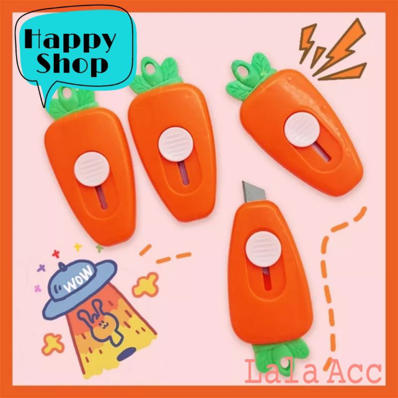 

Pisau kecil Cutter Mini Karakter Wortel Cutter Travelling Portable