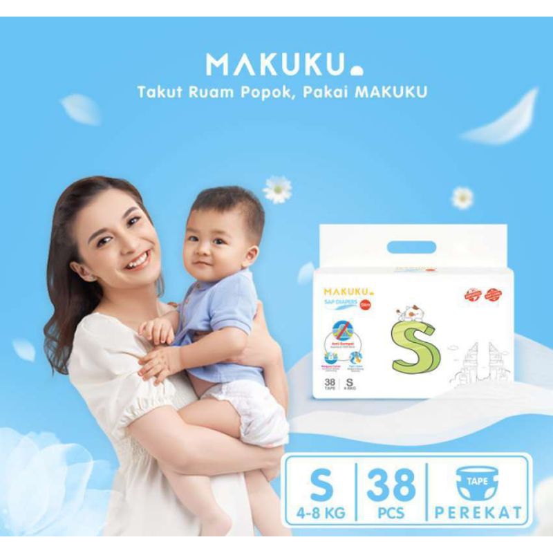 Makuku SAP diapers  Uk S