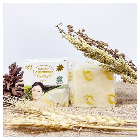 MAMAYA RICE MILK SOAP / SABUN BERAS BY MAMAYA