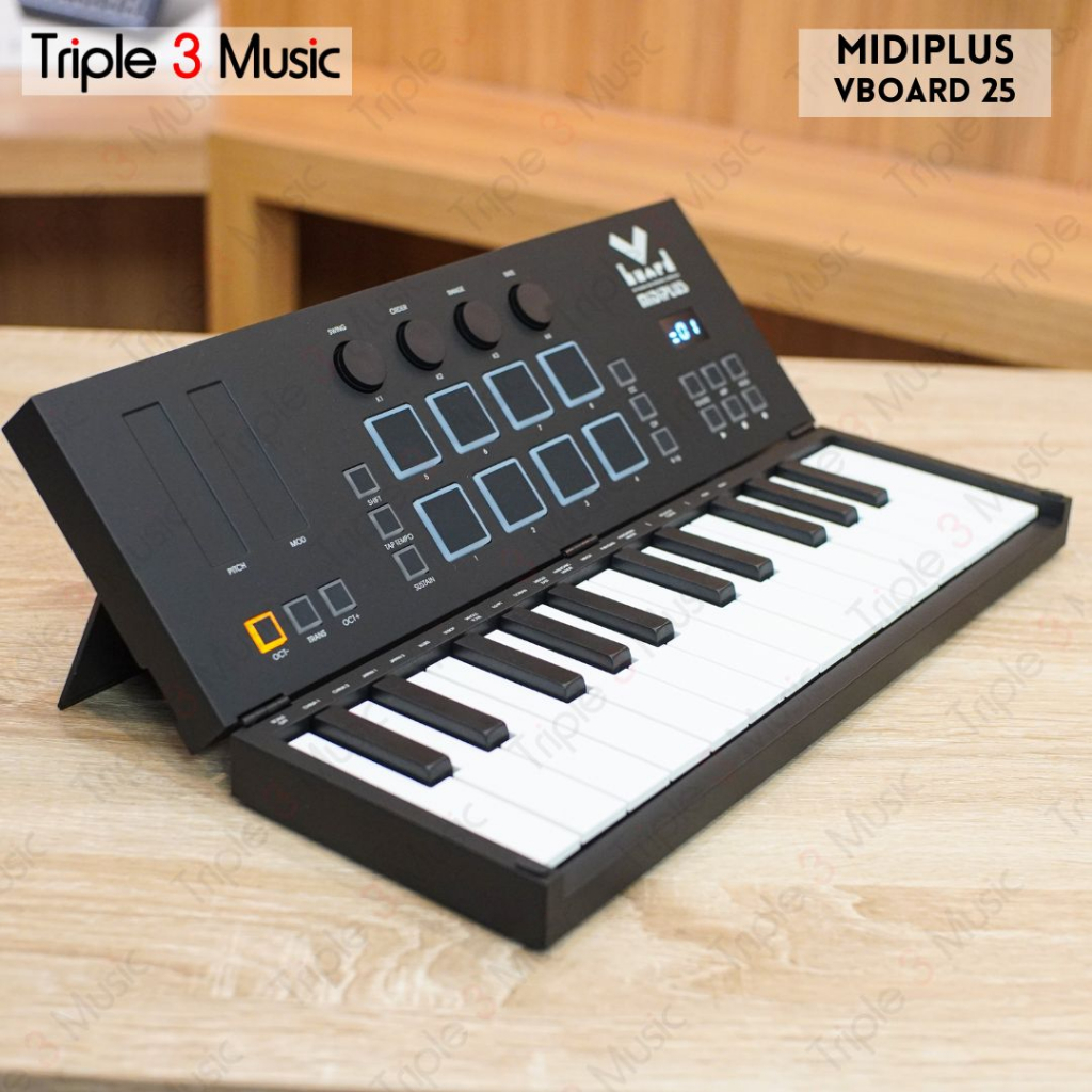 MIDIPLUS VBOARD 25 Midi controller wireless bluetooth Lipat 25 keys