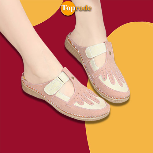 SANDAL WANITA KEKINIAN SENDAL CEWEK TERBARU SANDAL SEPATU WANITA SLOP SELOP SLIP ON FLAT KARET KONDANGAN IBU IBU TALI PESTA CEWE KANTOR  KULIT  IMPORT CASUAL SANTAI MURAH KOREA DEWASA PEREMPUAN TC20