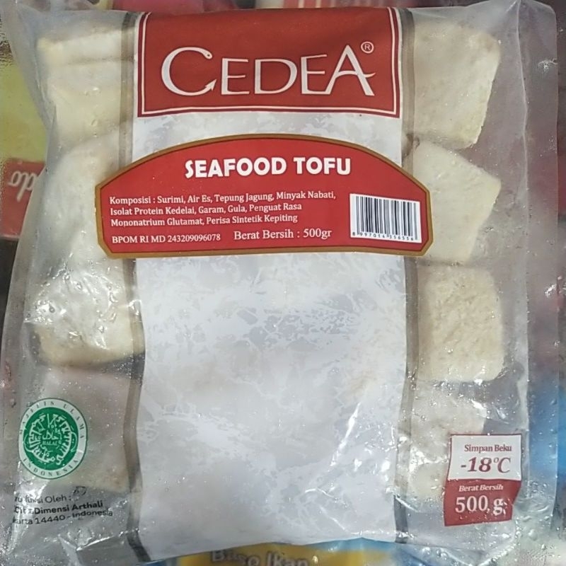 

Cedea Seafood Tofu 500Gr