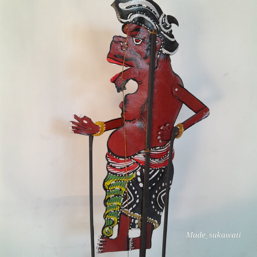 Kerajinan Wayang kulit bali Tokoh Kreasi ukiran tangan handmade