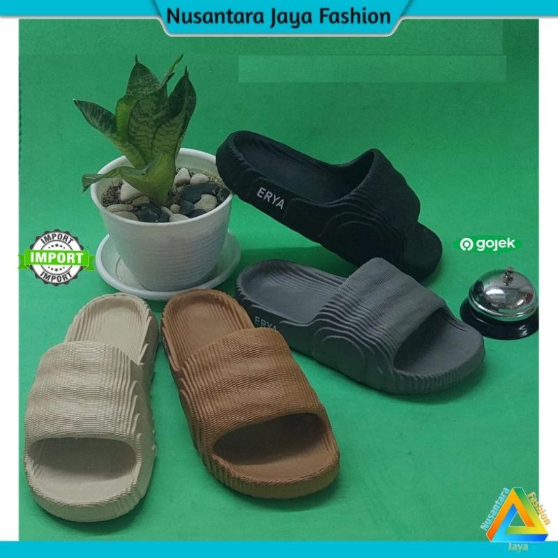 Sandal Pria Laki Laki KEKINIAN Trend Slip On Selop FM540