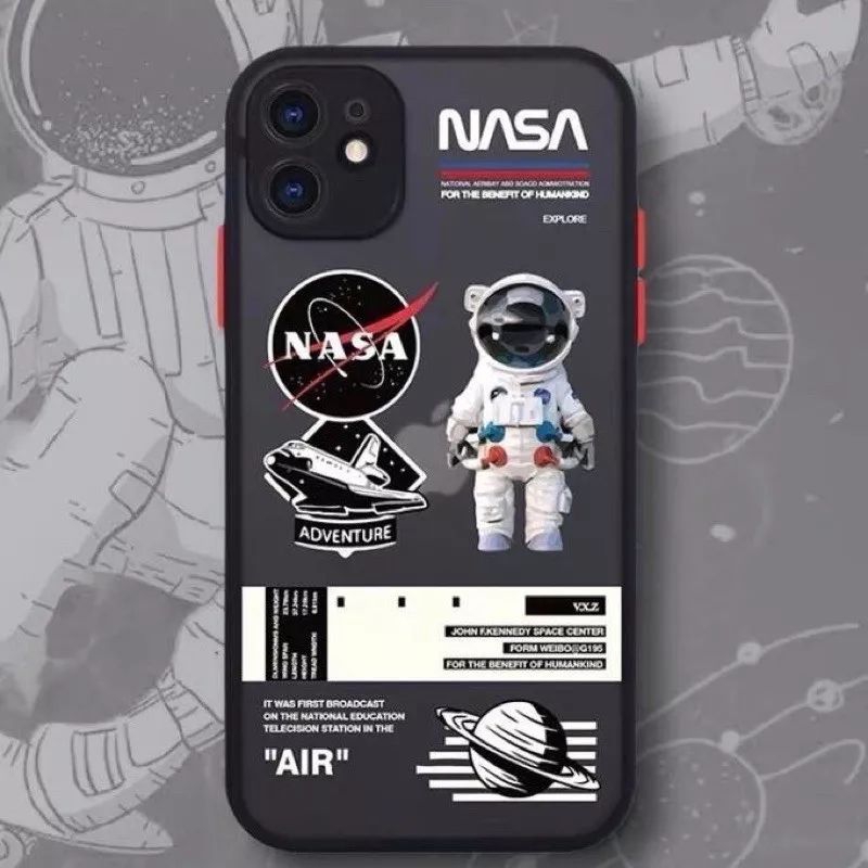 Case Soft Silicone Edge NASA FOR IPHONE 6 PLUS / 7 / 8