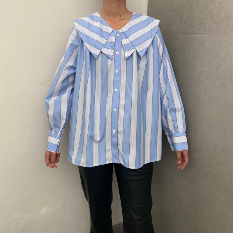 fougle shirt long sleeves stripe