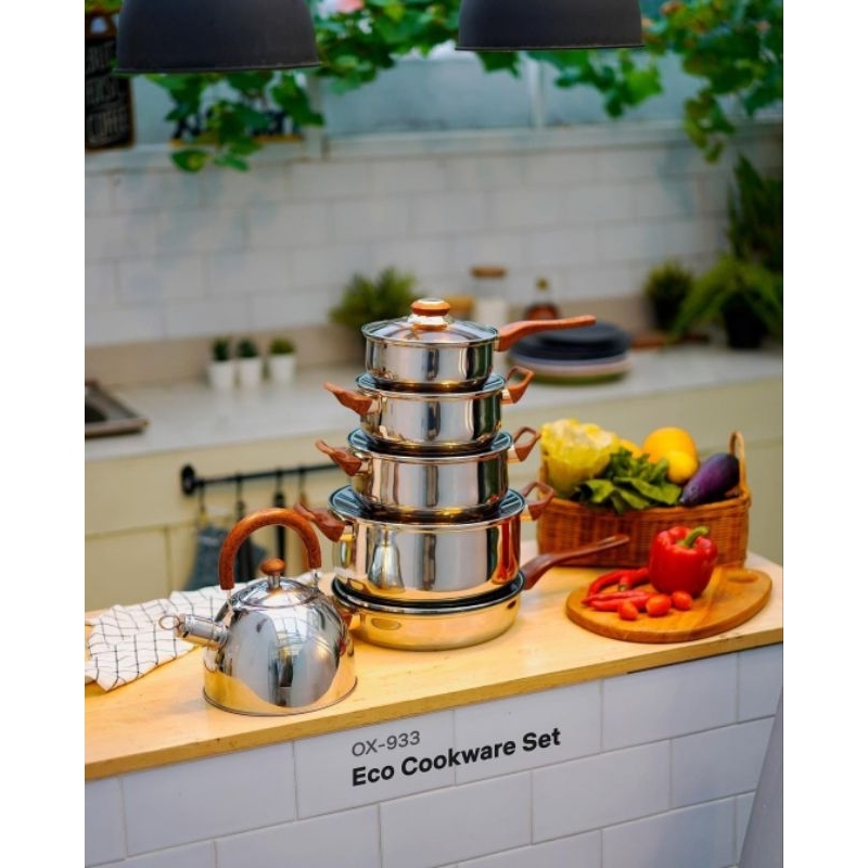 Oxone ox-933 Eco Cookware set panci set ox933