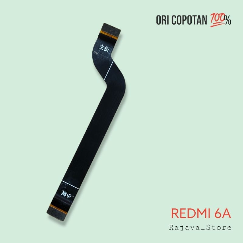 Fleksibel fleksible penghubung mesin UI redmi 6a ori original cabutan copotan asli normal tested gar
