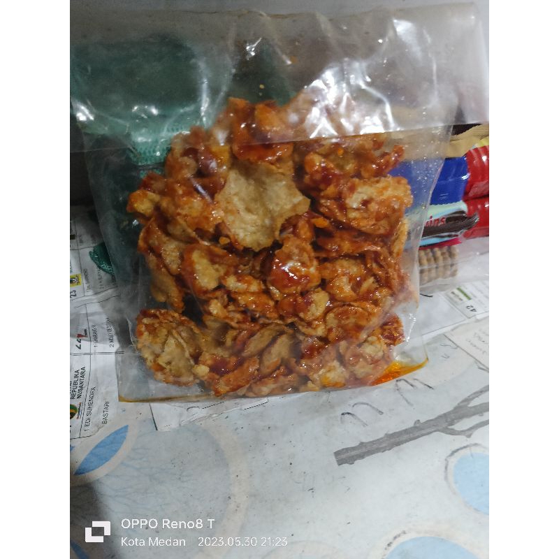 

Emping pedas manis 250 gram