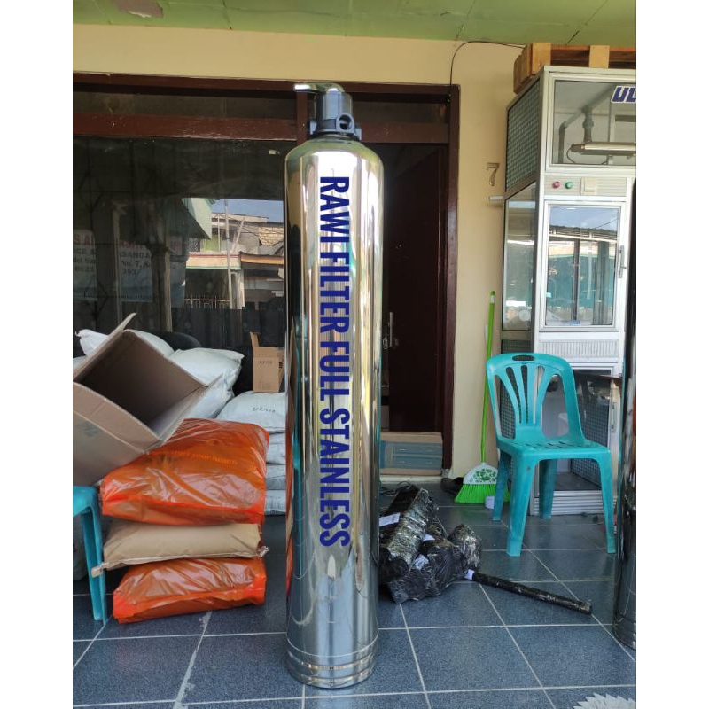Tabung filter air 1054 Full stainless ss304 impor
