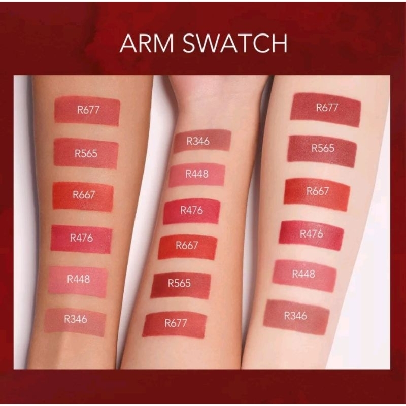 YOU Rouge Power Matte Lip Cream Lipstik Matte Tahan Lama