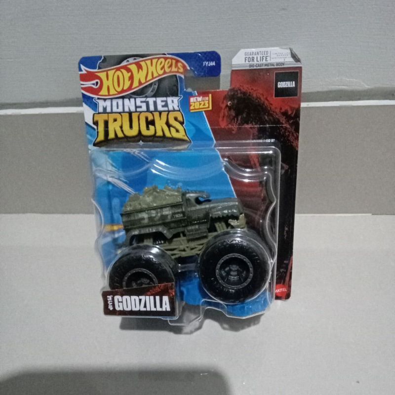 godzilla monster trucks hotwheels