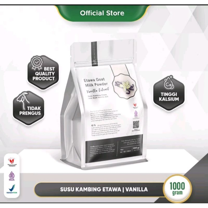 

Etawa FramSyams susu Rasa Vanila Premium 1000gram