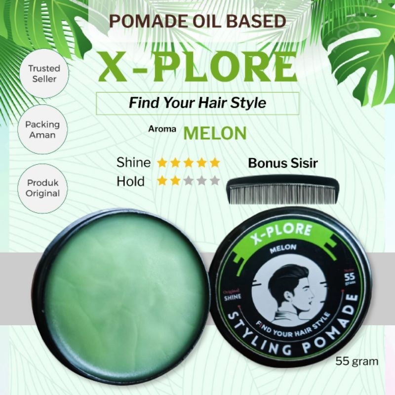 POMADE GROSIR X-PLORE STYLISH MIN ORDER 10 PCS FREE SISIR