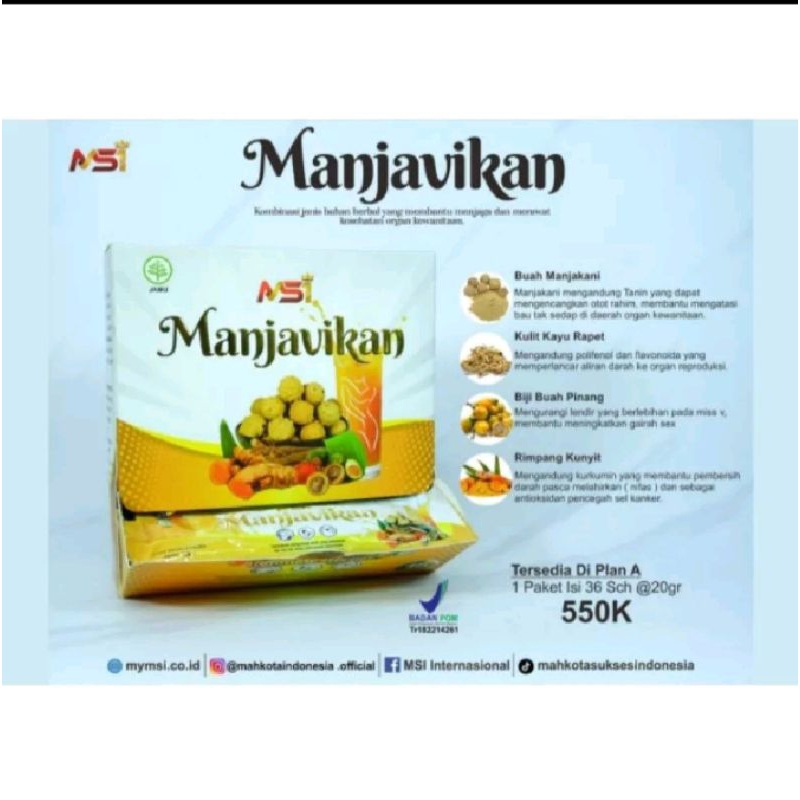 

( FREE GIFT) MANJAVIKAN/ PROGRAM HAMIL/ MELANCARKAN HAID