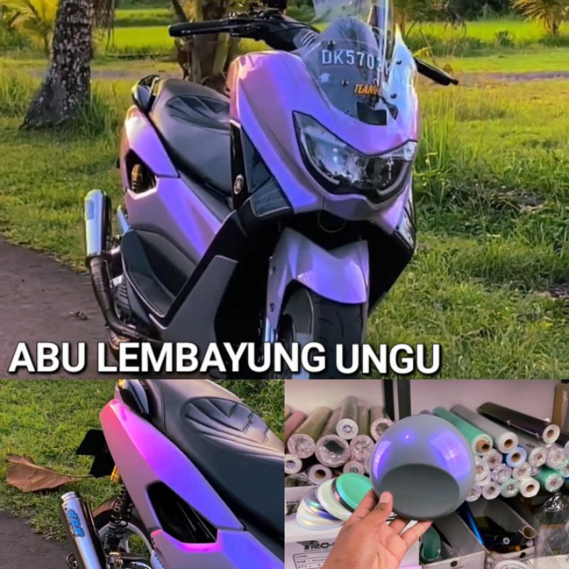 Skotlet Stiker Abu Lembayung Ungu