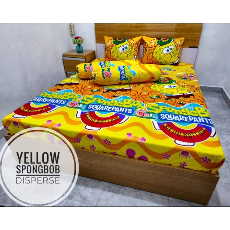 Sprei 180X200 160X200 Seprai Aesthetic Homemade Karakter Anak Motif Doraemon Pink Minimouse Spiderman Hello Kitty Binatang Kartun Murah