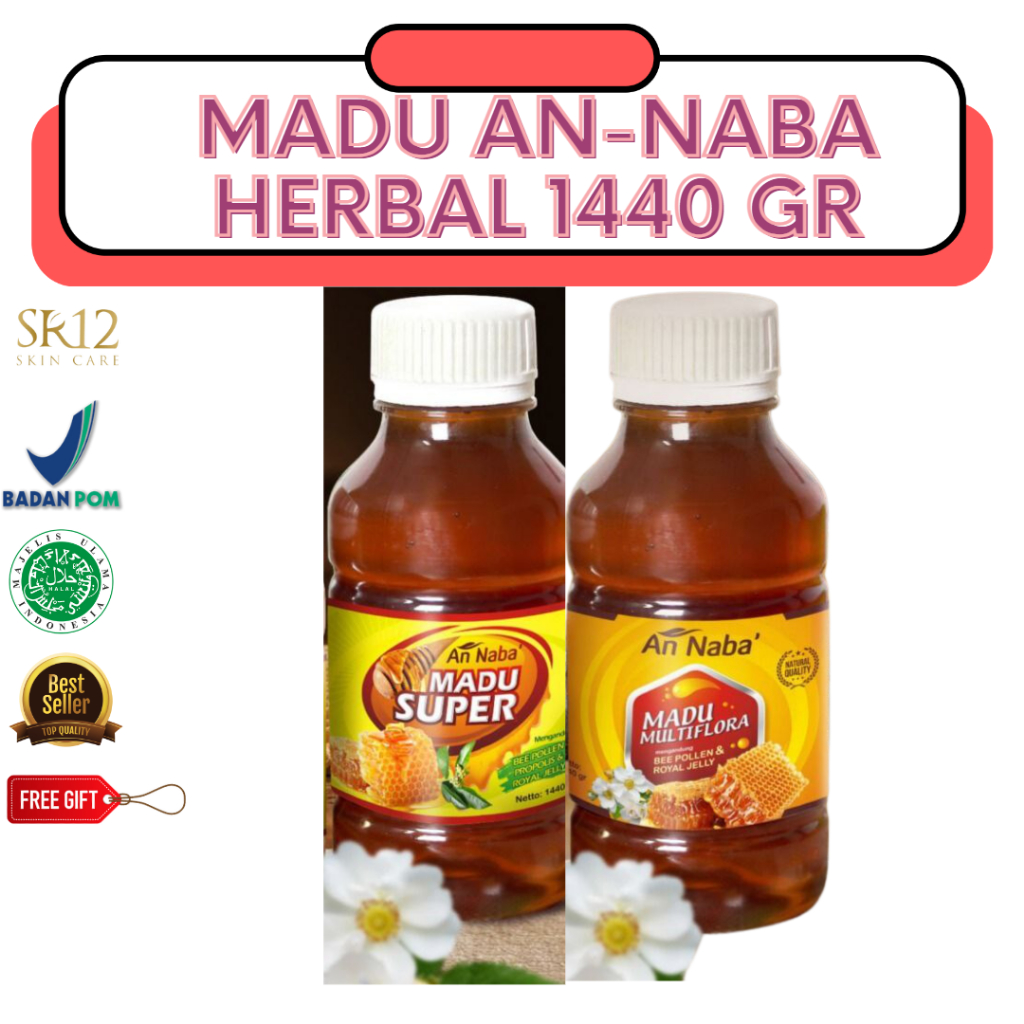 

FREE GIFT - MADU AN NABA (EX AL KAUTSAR) SUPER MULTIFLORA PROPOLIS TIDAK PAHIT